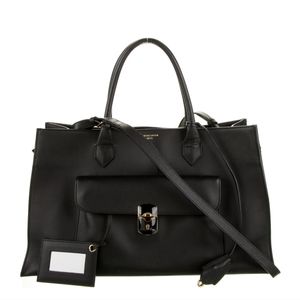 Balenciaga Leather Padlock Work S Bag